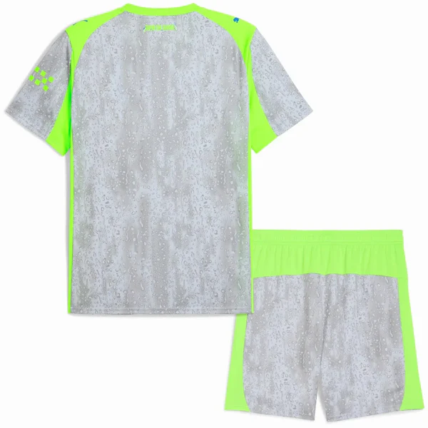 Manchester City Ensemble 2025 2026 Gris - Survêtement Manchester City | maillotdefootpersonnalise