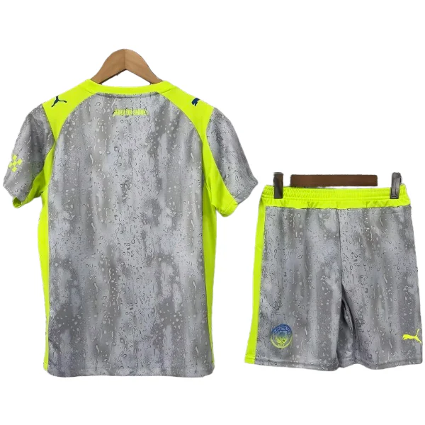Manchester City Ensemble 2025 2026 Gris - Survêtement Manchester City | maillotdefootpersonnalise