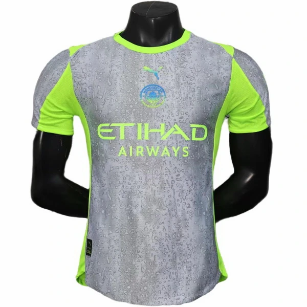 Manchester City Maillot 2025 2026 Gris - Maillot Manchester City | maillotdefootpersonnalise