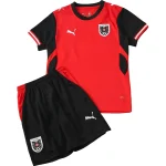 Autriche Enfant Ensemble 2026 - Autriche Enfant Pas Cher | maillotdefootpersonnalise