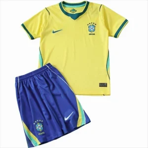 Brésil Enfant Ensemble 2026 - Brésil Enfant Pas Cher | maillotdefootpersonnalise