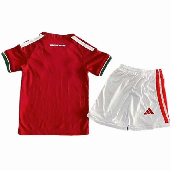 Hongrie Enfant Ensemble 2026 - Hongrie Enfant Pas Cher | maillotdefootpersonnalise