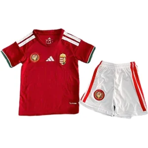 Hongrie Enfant Ensemble 2026 - Hongrie Enfant Pas Cher | maillotdefootpersonnalise