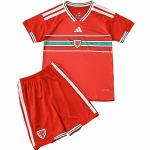 Pays de Galles Enfant Ensemble 2026 - Pays De Galles Enfant Pas Cher | maillotdefootpersonnalise