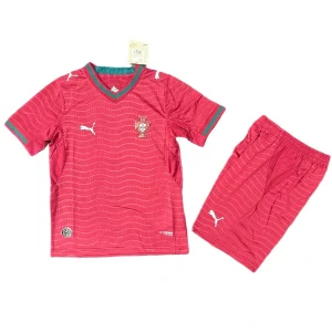 Portugal Enfant Ensemble 2026 - Portugal Enfant Pas Cher | maillotdefootpersonnalise