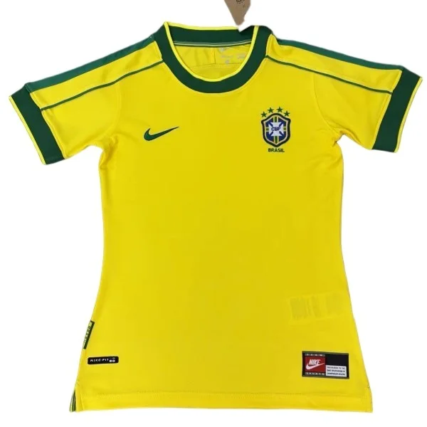 Brésil Femme Maillot - Maillot Brésil Femme 2025 | maillotdefootpersonnalise