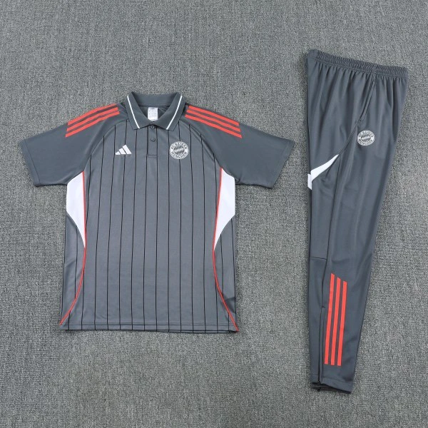 Bayern Munich Ensemble 2026 2027 Gris | maillotdefootpersonnalise