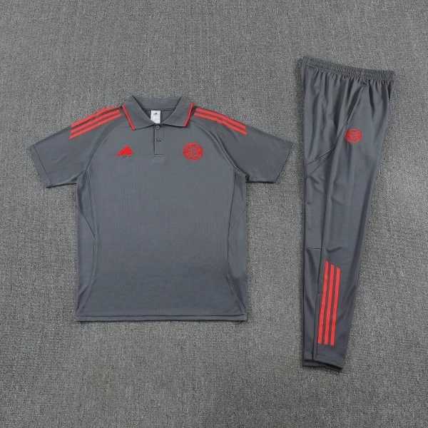 Bayern Munich Ensemble 2026 2027 Gris | maillotdefootpersonnalise