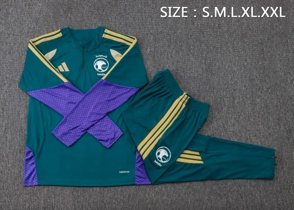 Arabie Saoudite Survêtements Ensemble 2025 - Arabie Saoudite Survêtements Pas Cher | maillotdefootpersonnalise