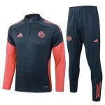 Bayern Munich Survêtements Ensemble 2025 2026 Gris - Bayern Munich Survêtements Pas Cher | maillotdefootpersonnalise