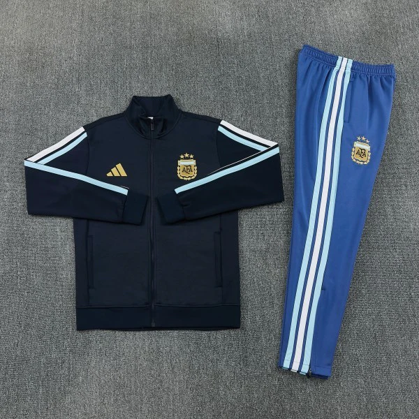 Argentine Survêtements Ensemble 2026 Gris - Argentine Survêtements Pas Cher | maillotdefootpersonnalise