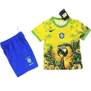 Brésil Enfant Ensemble 2026 - Brésil Enfant Pas Cher | maillotdefootpersonnalise