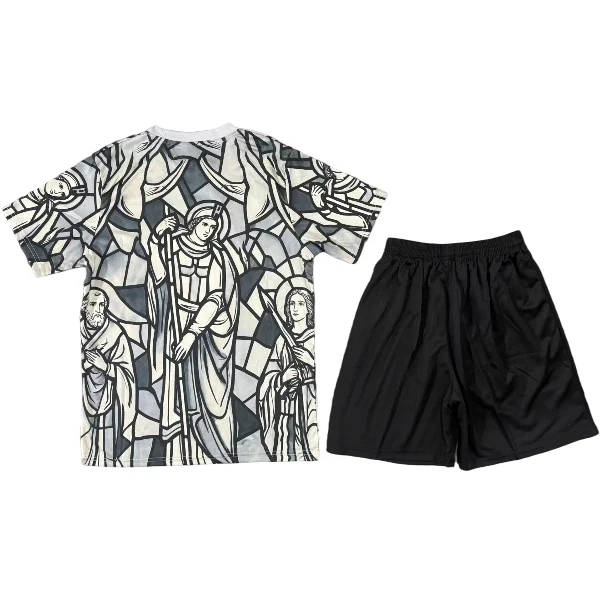 Angleterre Ensemble 2026 Gris - Angleterre Pas Cher | maillotdefootpersonnalise
