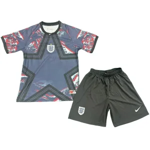 Angleterre Ensemble 2026 Gris - Angleterre Pas Cher | maillotdefootpersonnalise