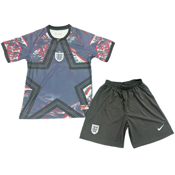 Angleterre Ensemble 2026 Gris - Angleterre Pas Cher | maillotdefootpersonnalise
