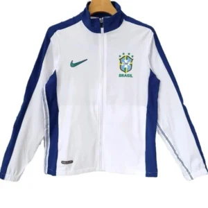 Brésil Survêtements Coupe-vent 2026 Bleu - Brésil Survêtements Pas Cher | maillotdefootpersonnalise
