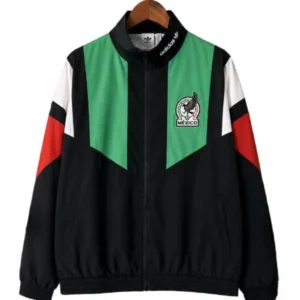 Mexique Survêtements Coupe-vent 2026 Noir - Mexique Survêtements Pas Cher | maillotdefootpersonnalise