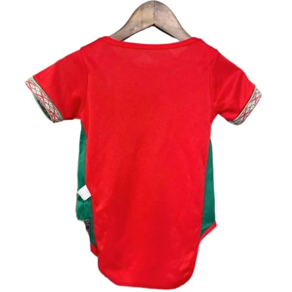 Maroc Enfant Maillot 2026 Rouge - Maroc Enfant Pas Cher | maillotdefootpersonnalise