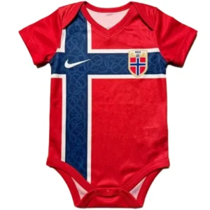 Norvège Enfant Maillot 2026 Rouge - Norvège Enfant Pas Cher | maillotdefootpersonnalise