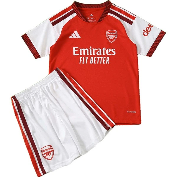 Arsenal Enfant Ensemble 2026 2027 Rouge - Arsenal Enfant Pas Cher | maillotdefootpersonnalise