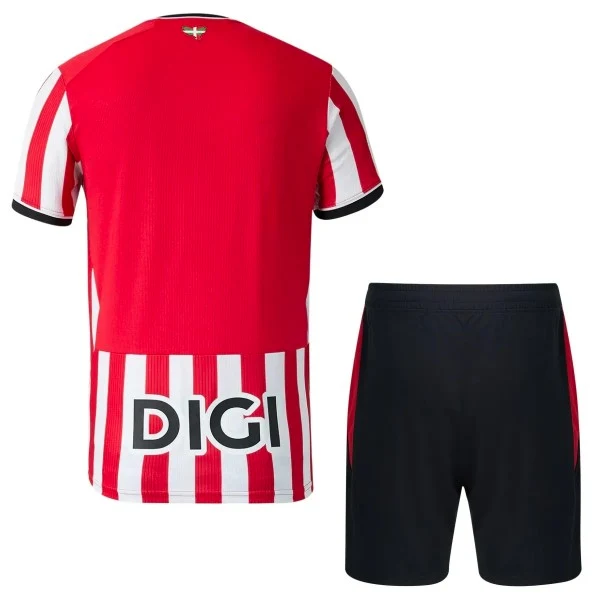 Athletic Bilbao Enfant Ensemble 2026 2027 Rouge - Athletic Bilbao Enfant Pas Cher | maillotdefootpersonnalise