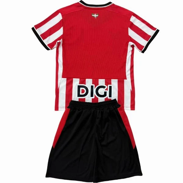 Athletic Bilbao Enfant Ensemble 2026 2027 Rouge - Athletic Bilbao Enfant Pas Cher | maillotdefootpersonnalise