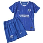 Brighton & Hove Albion Enfant Ensemble 2026 2027 Bleu - Brighton & Hove Albion Enfant Pas Cher | maillotdefootpersonnalise