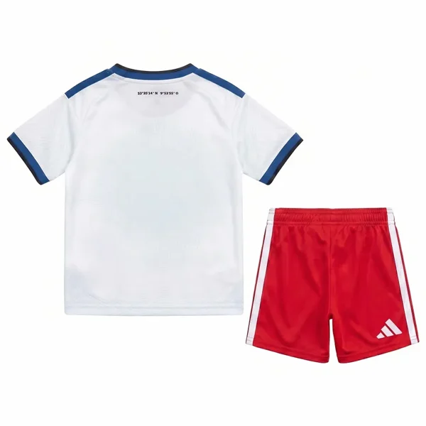 Hamburgo S.V Enfant Ensemble 2026 2027 Blanc - Hamburgo S.V Enfant Pas Cher | maillotdefootpersonnalise
