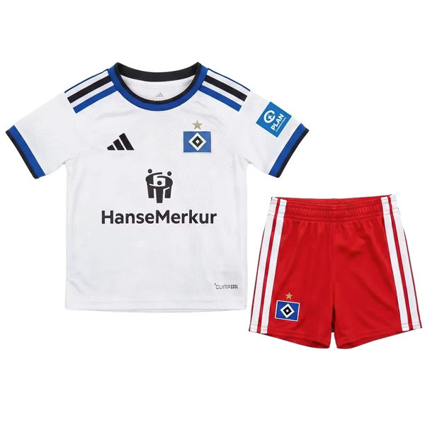 Hamburgo S.V Enfant Ensemble 2026 2027 Blanc - Hamburgo S.V Enfant Pas Cher | maillotdefootpersonnalise
