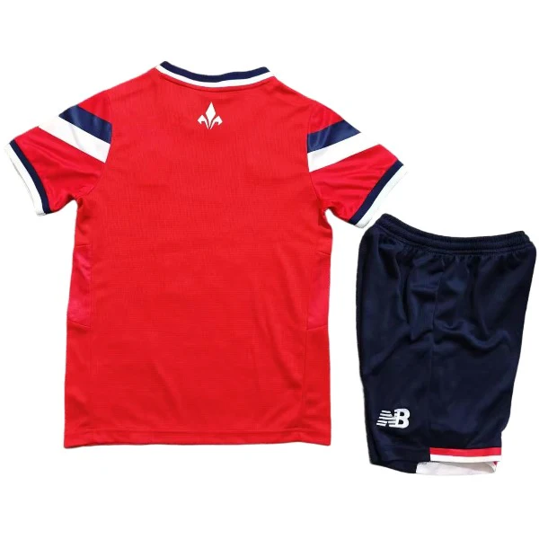 LOSC Lille Enfant Ensemble 2026 2027 Rouge - LOSC Lille Enfant Pas Cher | maillotdefootpersonnalise
