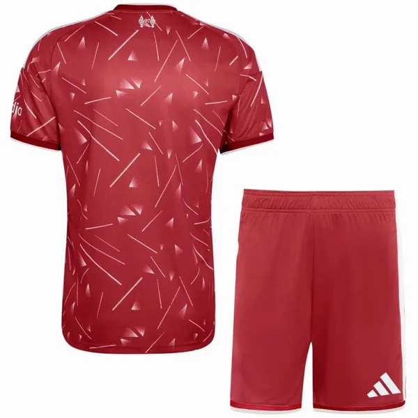 Liverpool Enfant Ensemble 2026 2027 Rouge - Liverpool Enfant Pas Cher | maillotdefootpersonnalise