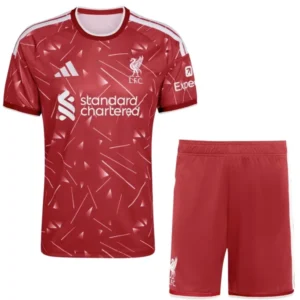 Liverpool Enfant Ensemble 2026 2027 Rouge - Liverpool Enfant Pas Cher | maillotdefootpersonnalise