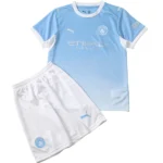 Manchester City Enfant Ensemble 2026 2027 Bleu - Manchester City Enfant Pas Cher | maillotdefootpersonnalise