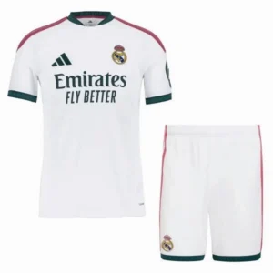 Real Madrid Enfant Ensemble 2026 2027 Blanc - Real Madrid Enfant Pas Cher | maillotdefootpersonnalise