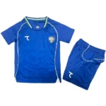 Ouzbékistan Enfant Ensemble 2026 Bleu - Uzbekistán Enfant Pas Cher | maillotdefootpersonnalise