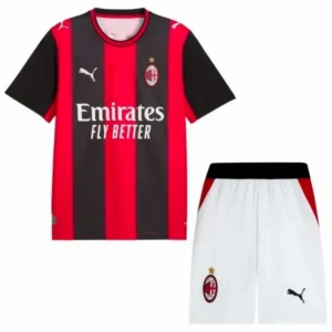 AC Milan Ensemble 2026 2027 Rouge - AC Milan Pas Cher | maillotdefootpersonnalise