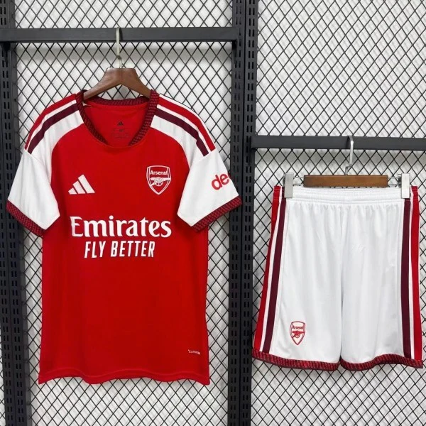 Arsenal Ensemble 2026 2027 Rouge - Arsenal Pas Cher | maillotdefootpersonnalise