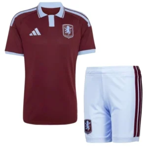Aston Villa Ensemble 2025 2026 Rouge - Aston Villa Pas Cher | maillotdefootpersonnalise