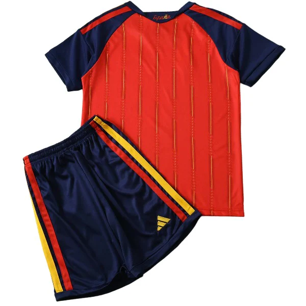 Espagne Ensemble 2026 Rouge - Espagne Pas Cher | maillotdefootpersonnalise