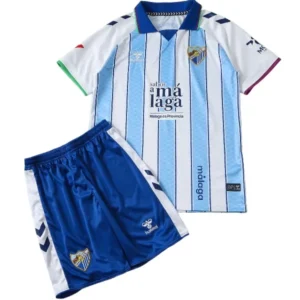 Málaga Ensemble 2026 2027 Bleu - Málaga Pas Cher | maillotdefootpersonnalise