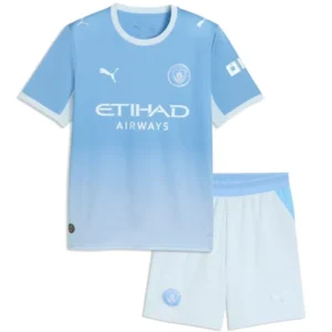 Manchester City Ensemble 2026 2027 Bleu - Manchester City Pas Cher | maillotdefootpersonnalise