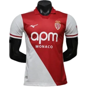 AS Monaco Maillot 2026 2027 Rouge - Maillot AS Monaco | maillotdefootpersonnalise