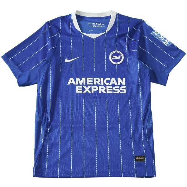 Brighton & Hove Albion Maillot 2026 2027 Bleu - Maillot Brighton Hove Albion | maillotdefootpersonnalise
