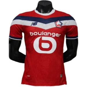 LOSC Lille Maillot 2026 2027 Rouge - Maillot LOSC Lille | maillotdefootpersonnalise