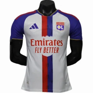 Lyonnais Maillot 2026 2027 Blanc - Maillot Lyonnais | maillotdefootpersonnalise