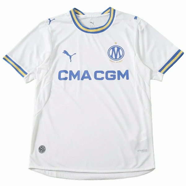 Marseille Maillot 2026 2027 Blanc - Maillot Marseille | maillotdefootpersonnalise