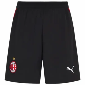 AC Milan Pantalon 2026 2027 Noir - Pantalon AC Milan | maillotdefootpersonnalise