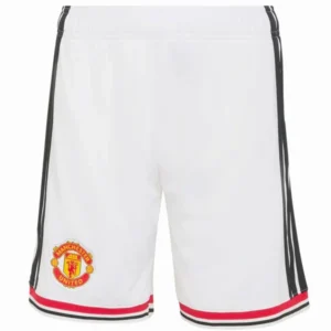 Manchester United Pantalon 2026 2027 Blanc - Pantalon Manchester United | maillotdefootpersonnalise