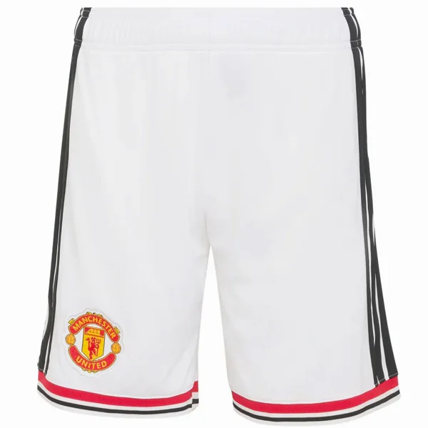 Manchester United Pantalon 2026 2027 Blanc - Pantalon Manchester United | maillotdefootpersonnalise