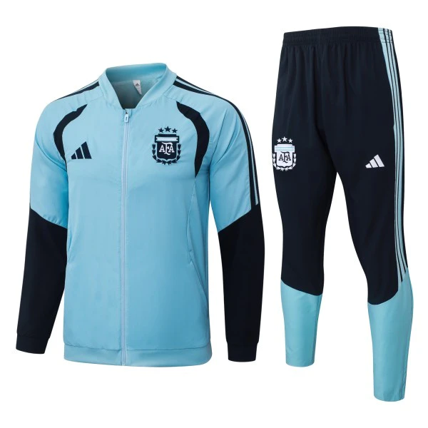 Argentine Survêtements Coupe-vent 2026 Bleu - Argentine Survêtements Pas Cher | maillotdefootpersonnalise